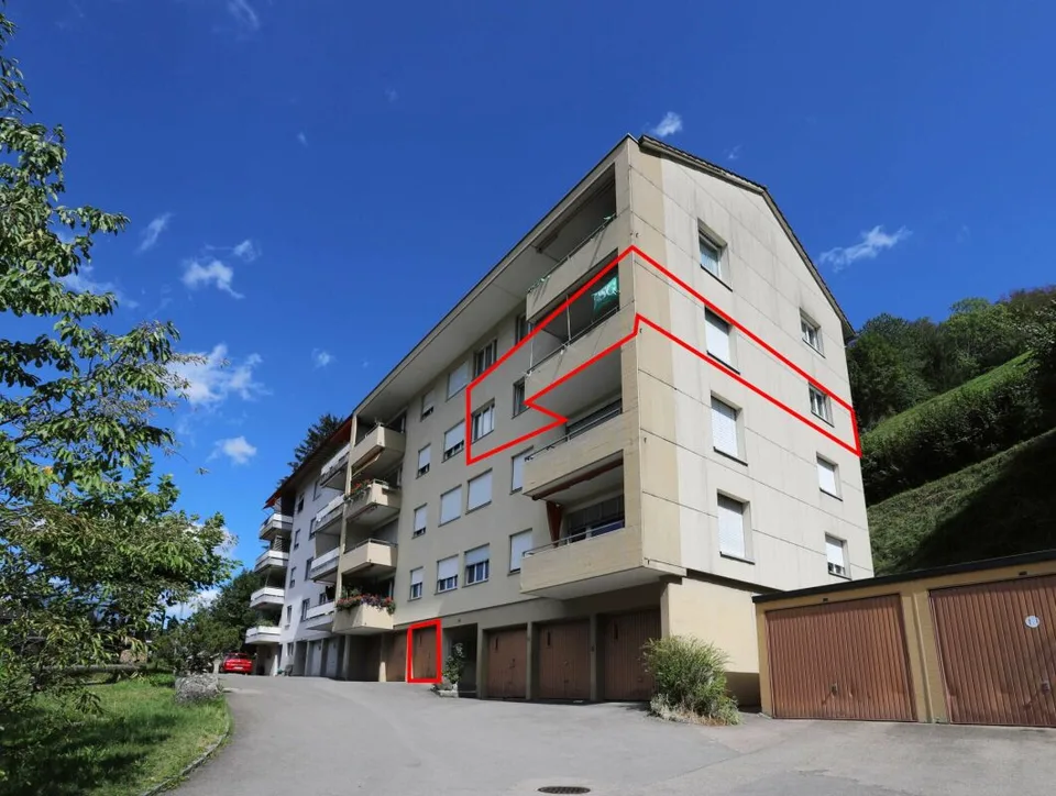 Appartement loué de 4.5 pièces avec vue sur la verdure – photo 8 sur 8