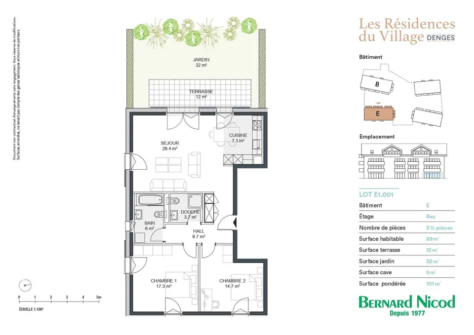 3,5 Zimmer neubau mit terrasse und privatem garten – Foto 21 von 22