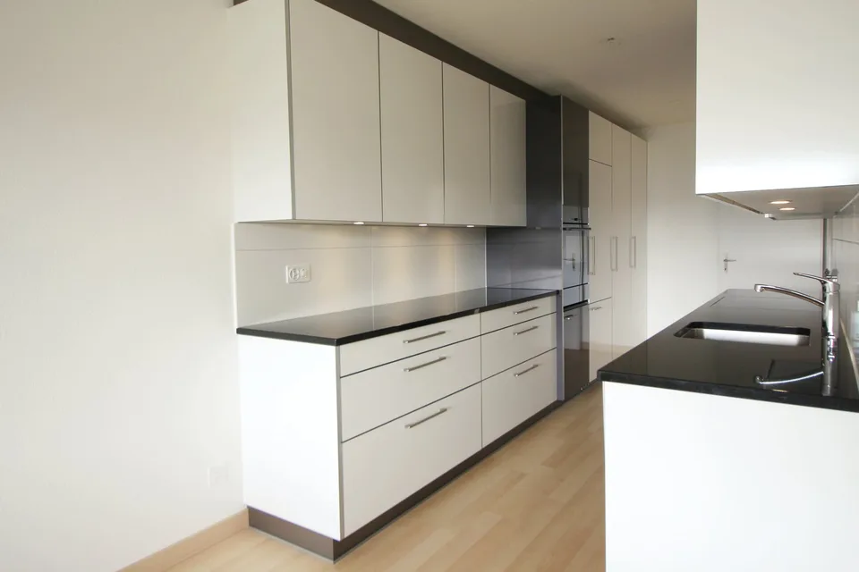 Family apartment in a green environment