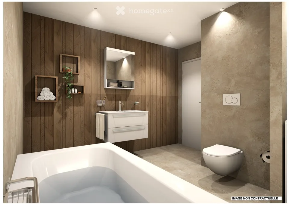 New apartments: 3.5 and 4.5 rooms Les Geneveys/Coffrane
