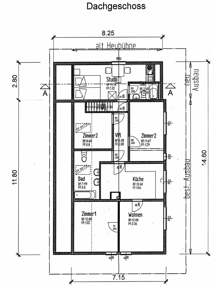 Studio confortable à Bärau – idéal pour les célibataires