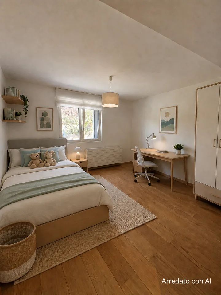 Casa monofamigliare con terrazzo e giardino in centro a Roveredo