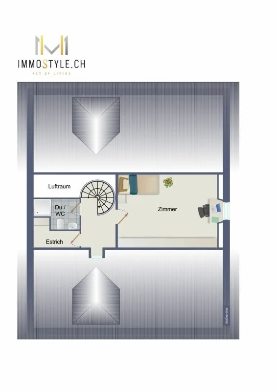 Appartamento duplex di 3.5 locali a Hermetschwil