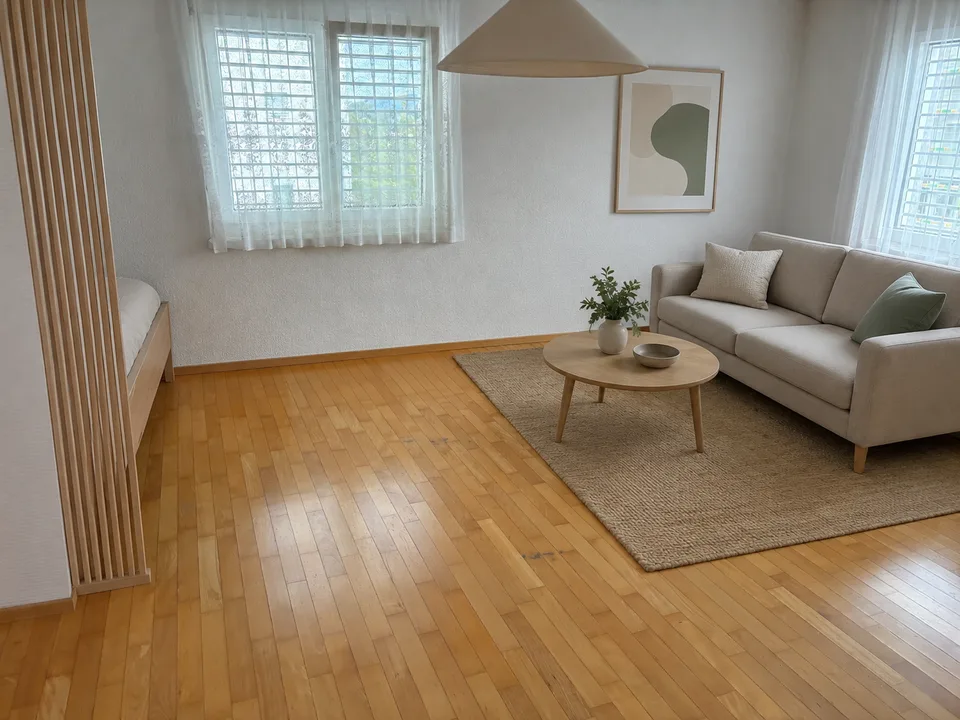 Appartement spacieux 1.5 pièces avec balcon à Menziken