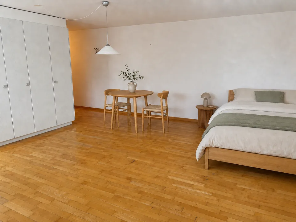 Appartement spacieux 1.5 pièces avec balcon à Menziken