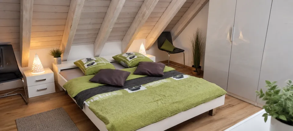 Appartement en mansarde 4 pièces - MEUBLÉ