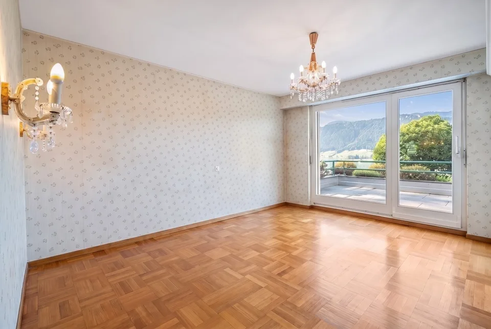 Un foyer avec vue, terrasse spacieuse & vue sur le lac d'Ägeri – photo 7 sur 11