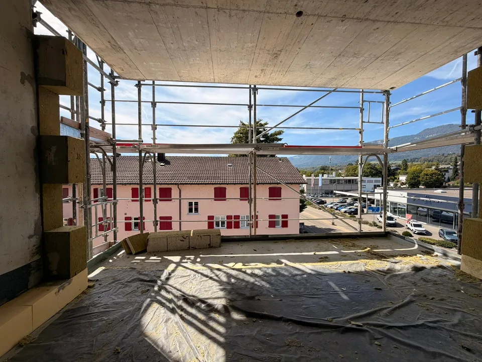 Appartement de 2,5 pièces dans un immeuble moderne au rez-de-chaussée, situé dans un endroit attrayant à Bellach