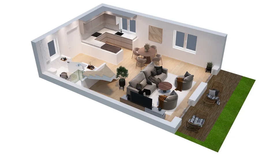 LETZTES 5.5 ZI- DOPPELEINFAMILIENHAUS-BEZUG JUNI 2027, 144m2-INKL TGPP – Foto 8 von 9