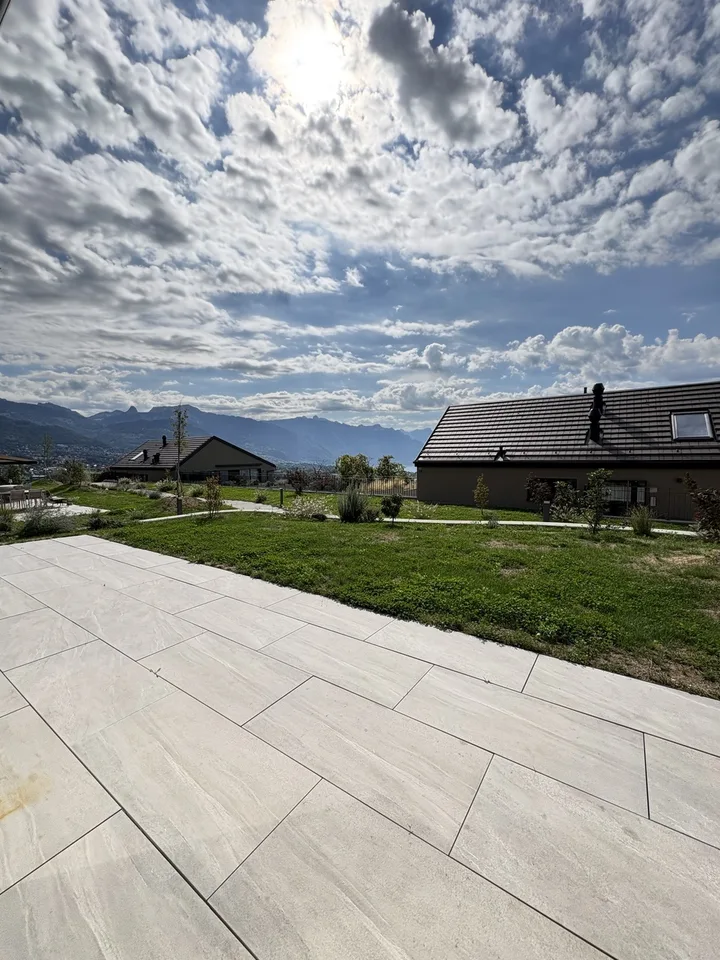 Superbe 3.5 pièces avec jardin et vue sur le lac à Chardonne