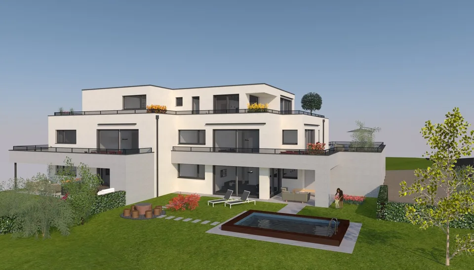 Appartement de 4,5 pièces au rez-de-chaussée avec 412m2 de part de terrain – photo 2 sur 13