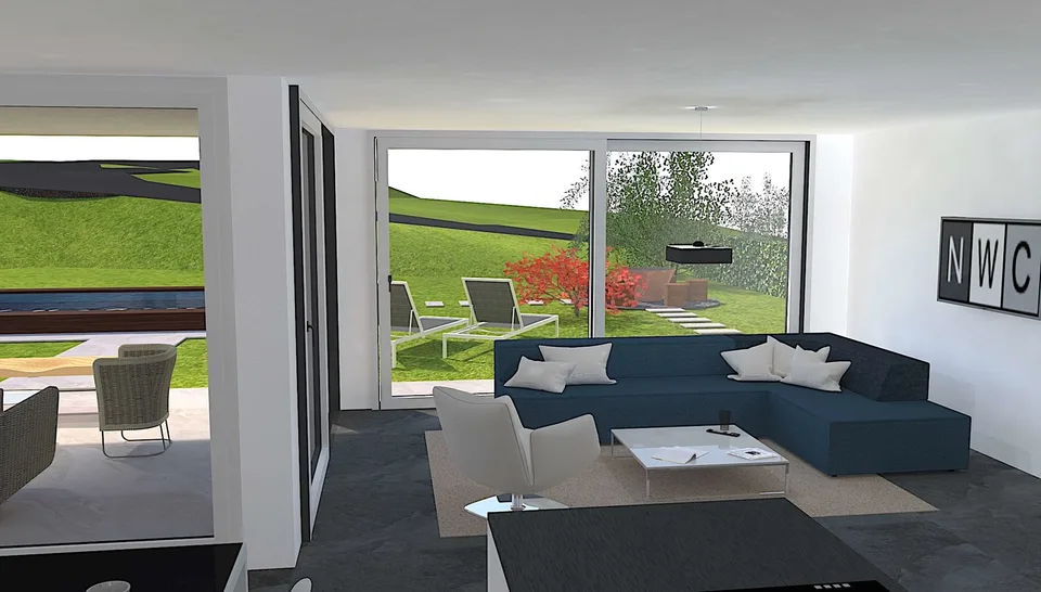 Appartement de 4,5 pièces au rez-de-chaussée avec 412m2 de part de terrain – photo 13 sur 13