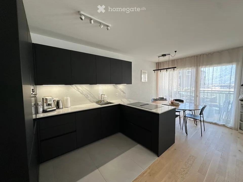 Modern 3.5-room apartment with private garden
