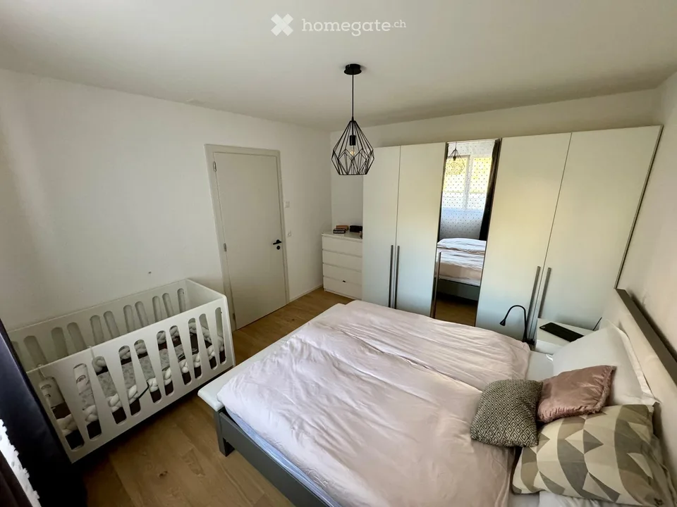 Modern 3.5-room apartment with private garden
