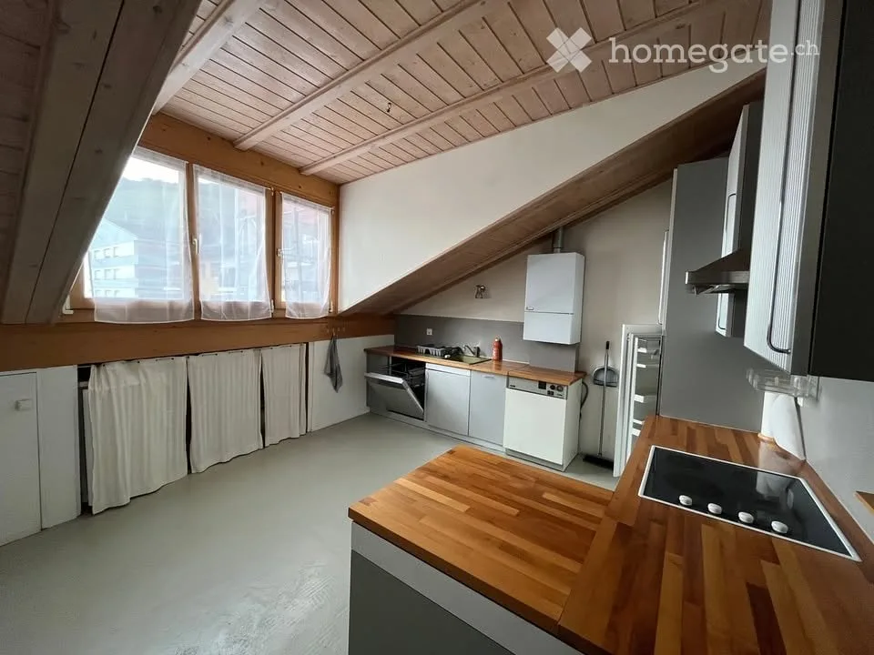 Grand appartement de 3,5 pièces avec mezzanine bien situé