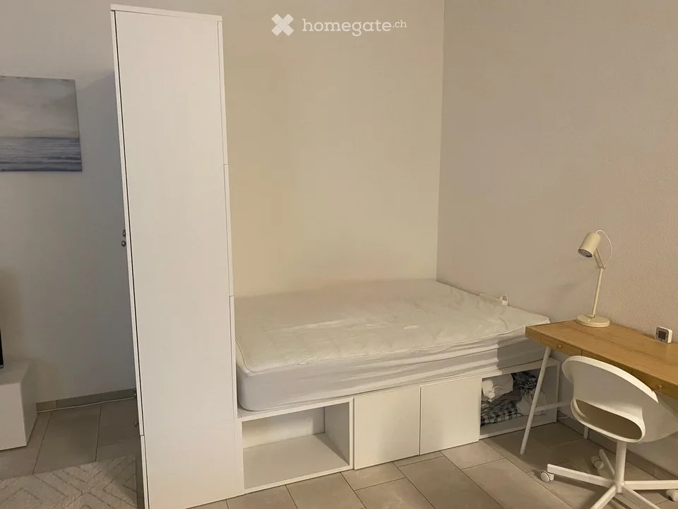 Furnished 1.5-room apartment in Würenlingen – available from October 2026