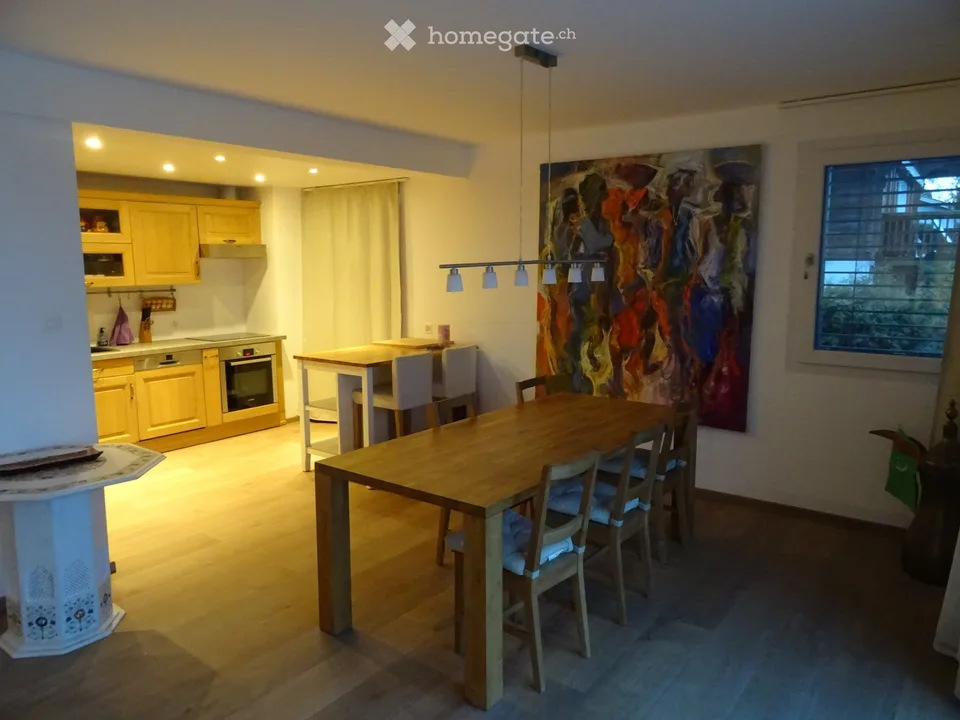 Lutry: Villa terrasse en attique 200 m2, 5/6.5 p, gde terrasse vue lac 160 m2. Migros & gare à 2 pas