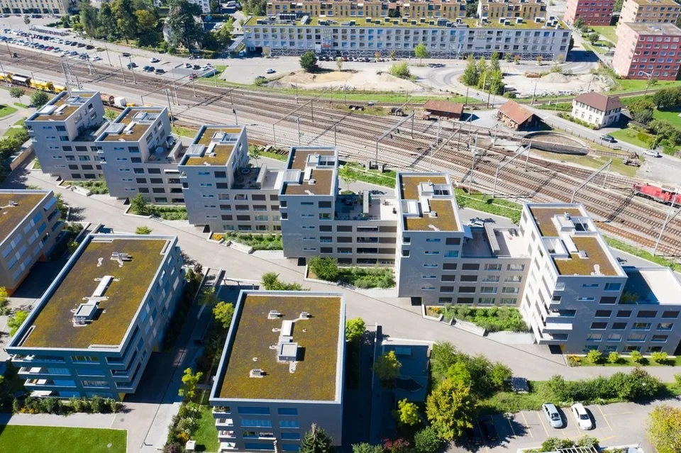 Appartamento moderno 3.5 locali con grande terrazza alla stazione di Lyss