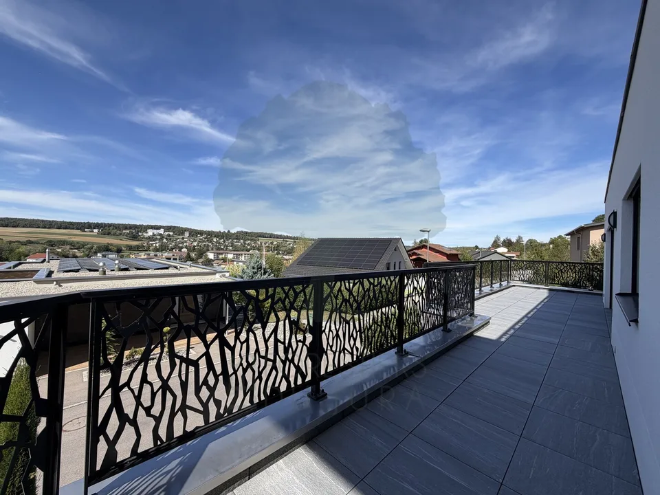 Magnificent 4.5-room apartment with terrace and garden