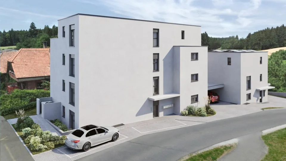 Appartamento di 4½ locali con terrazza: Nuova costruzione con vista sul verde – foto 8 di 10