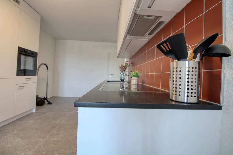 Appartement vivant spacieux à Crissier avec salle de bain privée en suite.