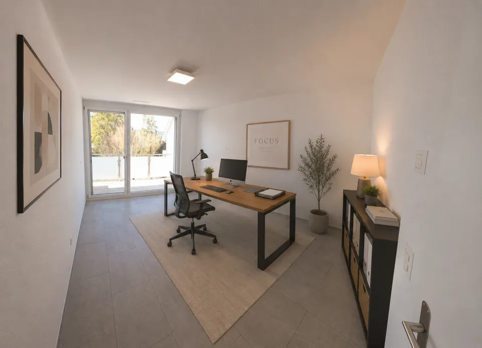 Spazio abitativo con fattore wow - 150 m², due balconi & camino