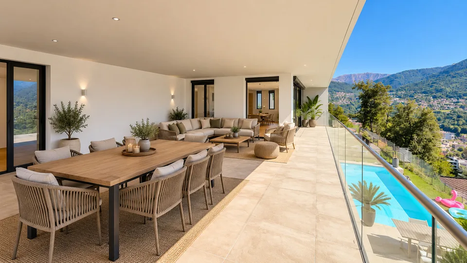 Elegante appartamento con terrazza panoramica in residenza esclusiva – foto 2 di 13