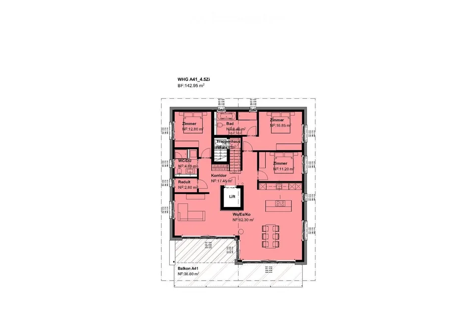 Erstvermietung - 4.5 Zimmer-Dachwohnung in Einsiedeln