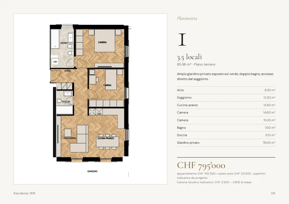 Nouveau 3.5 pièces avec grand jardin privé – photo 14 sur 14