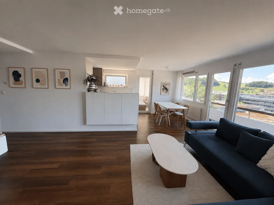 Appartamento moderno di 4,5 locali a Worb – ristrutturato con vista da sogno – foto 6 di 17