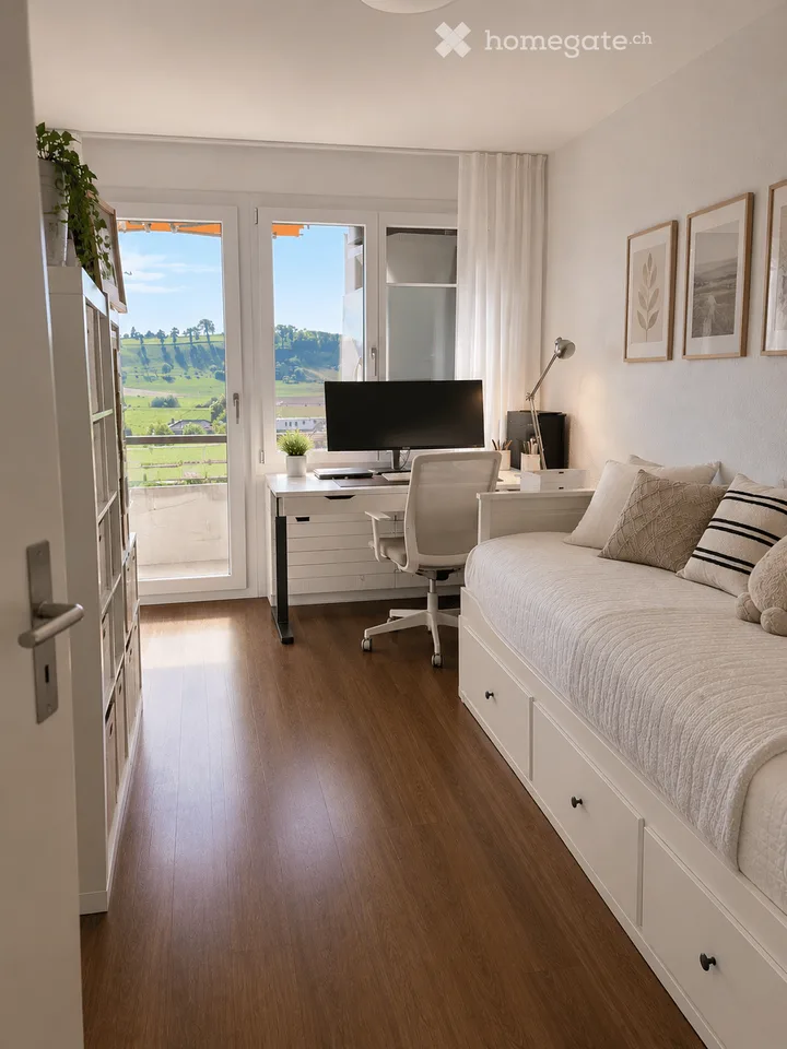 Appartamento moderno di 4,5 locali a Worb – ristrutturato con vista da sogno – foto 13 di 17