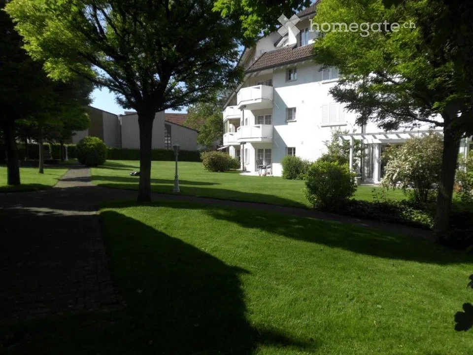 Appartement de 3½ pièces fraîchement rénové avec cheminée, balcon vitré et garage à Altnau TG