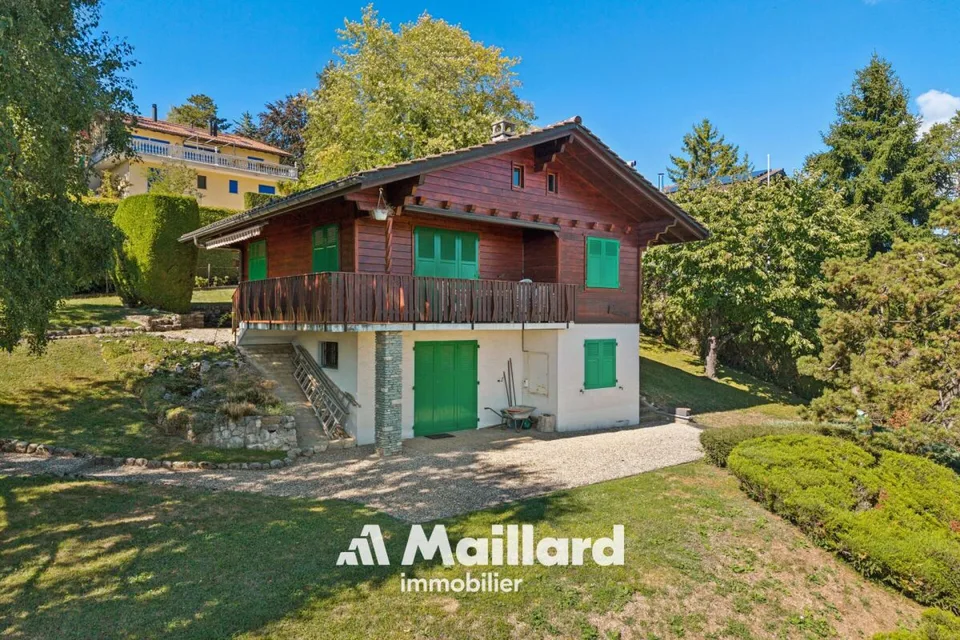 Le Vaud - Chalet individuale con charme su una magnifica parcelle di 1'259 m² – foto 2 di 14