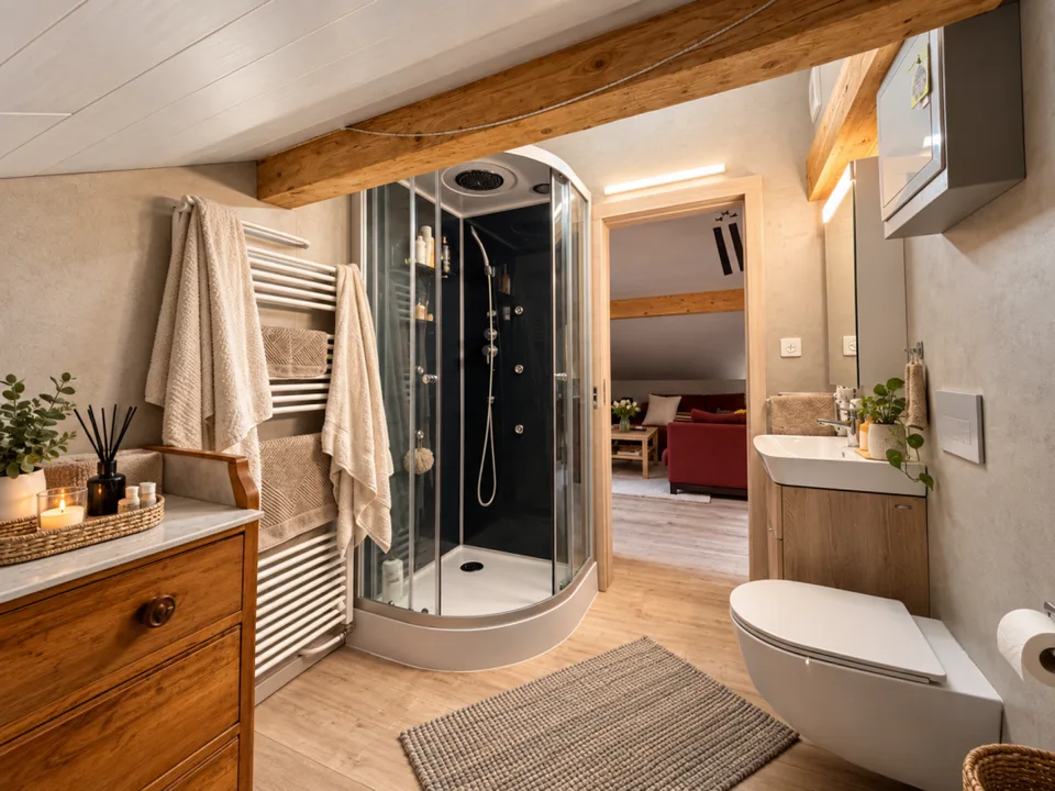 Charmant appartement 3.5 pièces sous les combles à Lourtier