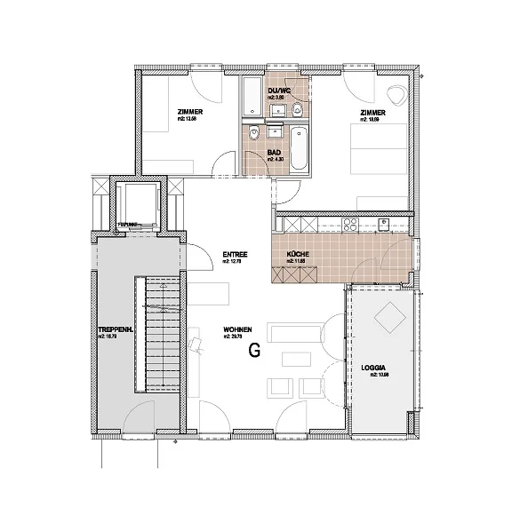 Appartamento moderno su Allschwiler Höhe – foto 6 di 6