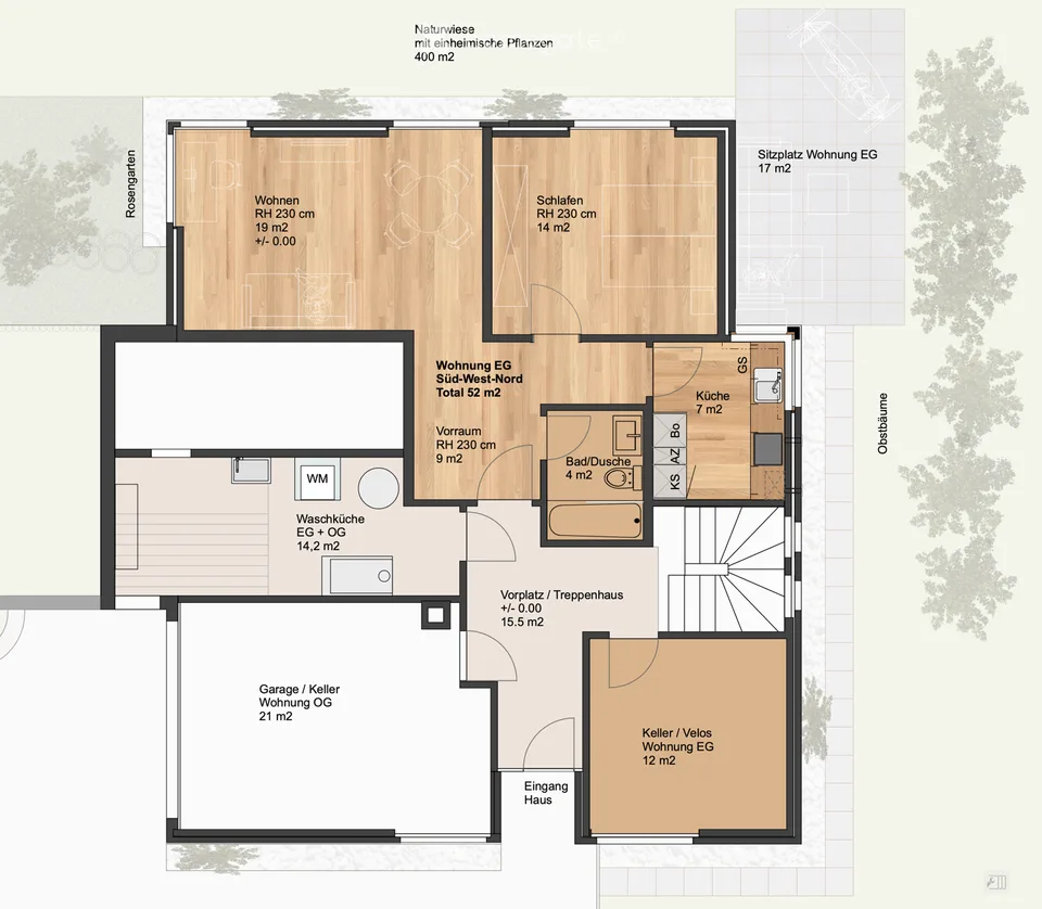 Wohnen im Einfamilienhaus – inklusive sämtlicher Nebenkosten und Parkplatz!