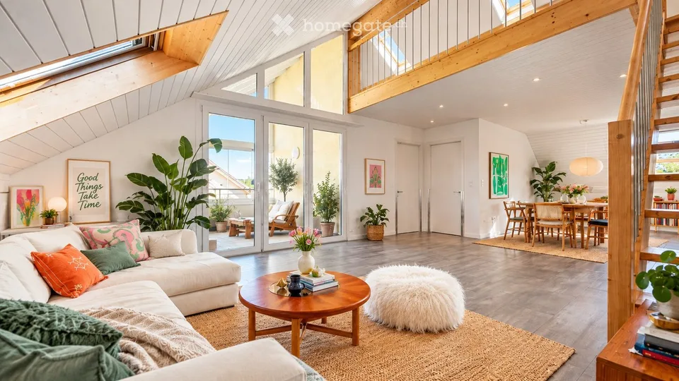Appartement en galerie 3.5 pièces avec jardin d'hiver – photo 1 sur 7