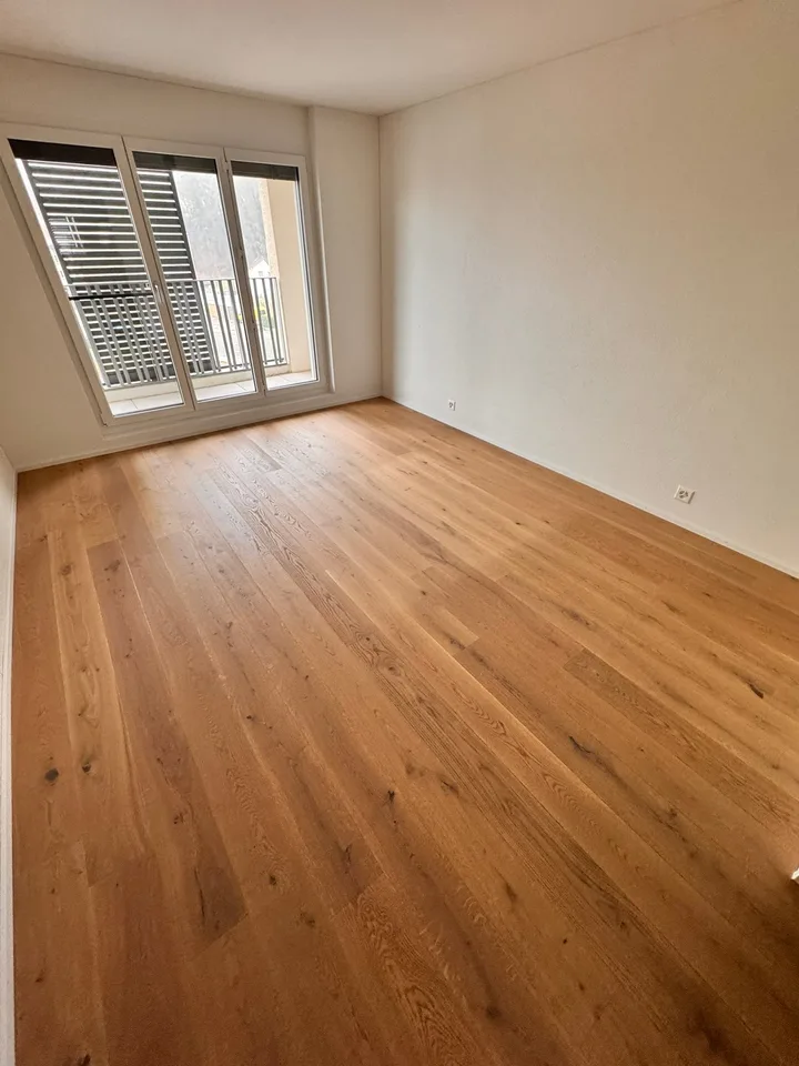 Modern 3.5-room apartment with balcony and beautiful view in Zwingen