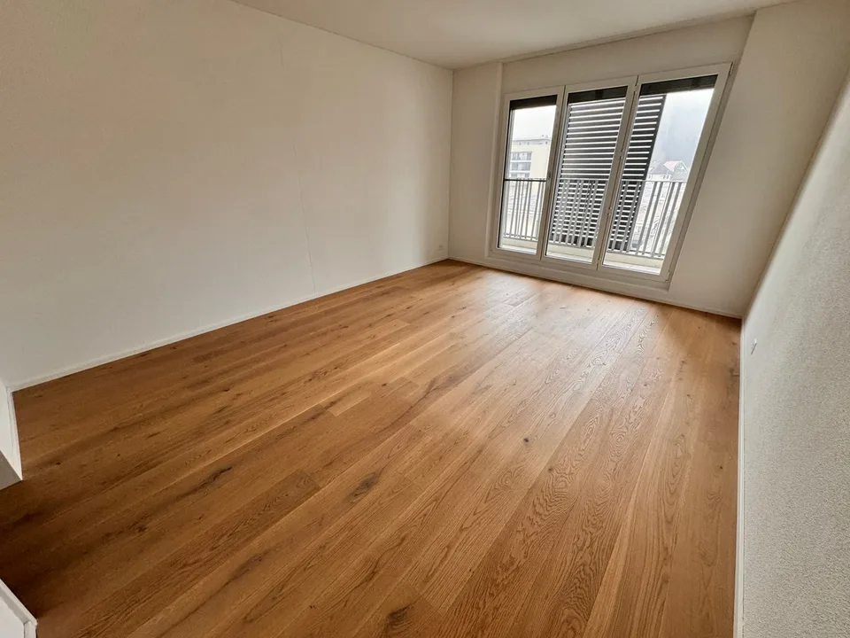 Modern 3.5-room apartment with balcony and beautiful view in Zwingen