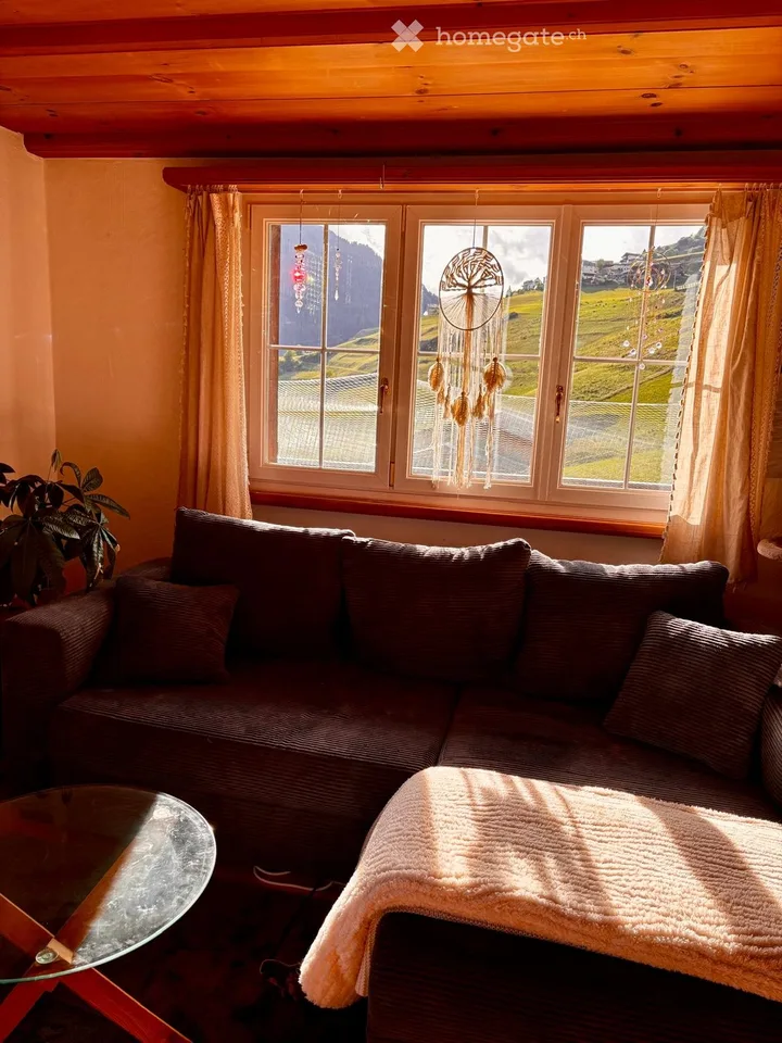 Charmante 3.5-Zimmer-Wohnung in Chalet | Vaz/Obervaz mit herrlichem Bergblick