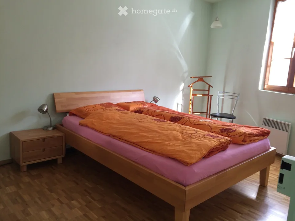 Visp, Zentrum, möblierte 2 Zimmer-Wohnung zu vermieten