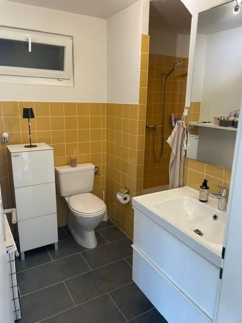 Appartement 3.5 pièces au rez-de-chaussée à Sins – grand espace de séjour dans un endroit calme (avec place de parking)