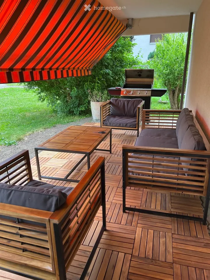 Grosszügige 3.5-Zimmer-Wohnung mit Sitzplatz in Muri AG