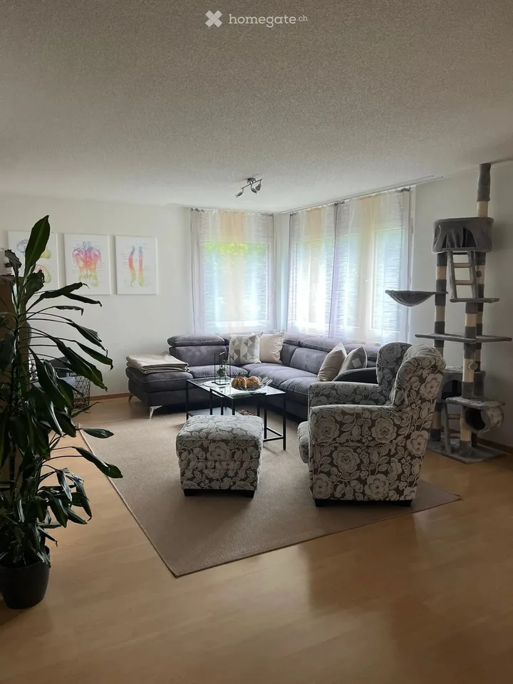 Grosszügige 3.5-Zimmer-Wohnung mit Sitzplatz in Muri AG