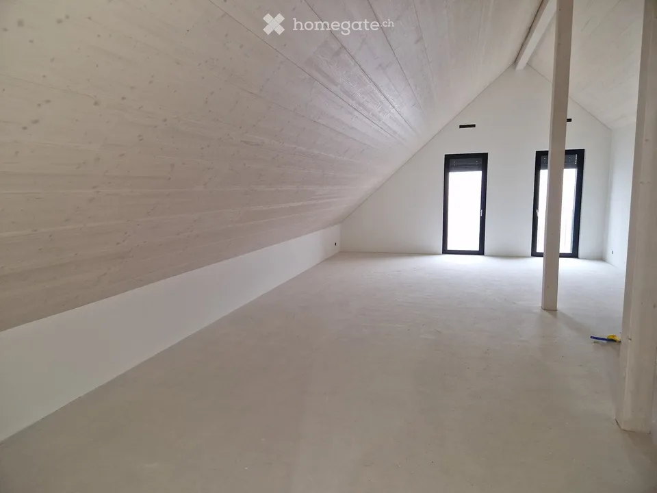Exceptional new attic apartment in Itzikon (near Grüningen)