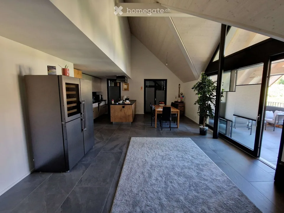 Exceptional new attic apartment in Itzikon (near Grüningen)