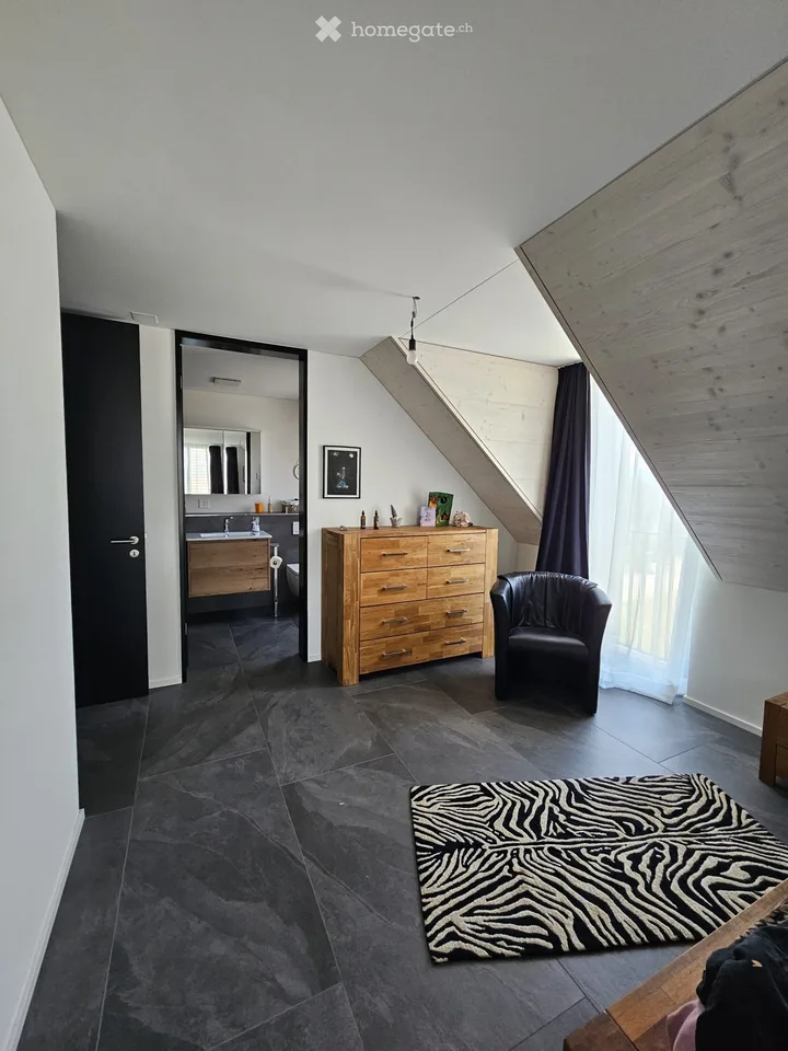Exceptional new attic apartment in Itzikon (near Grüningen)