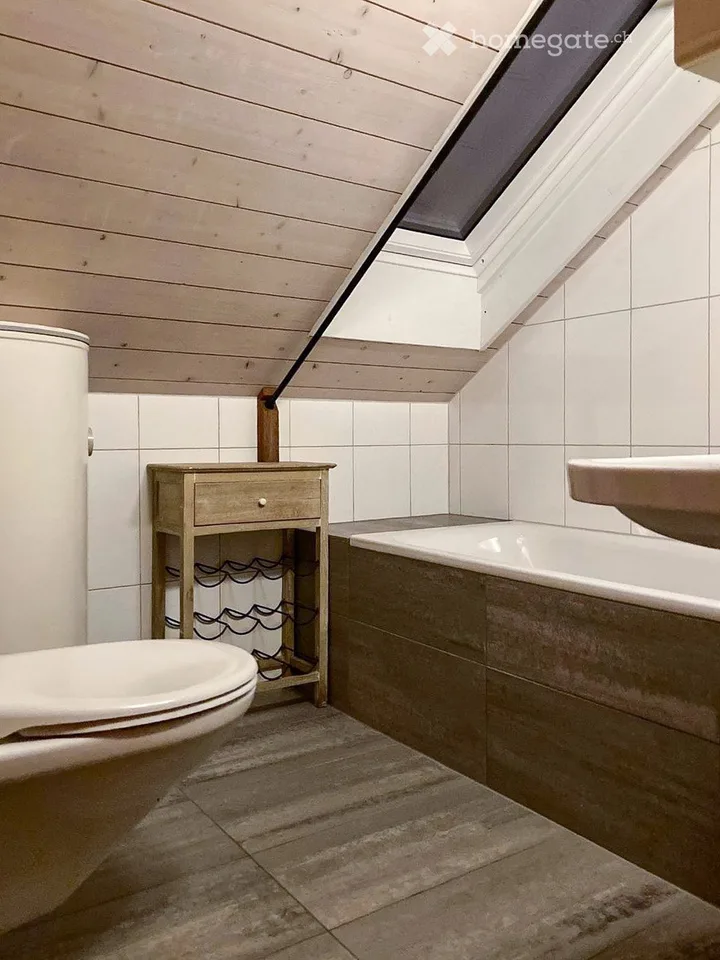 Cozy 2.5 room attic apartment (plus two small rooms)
