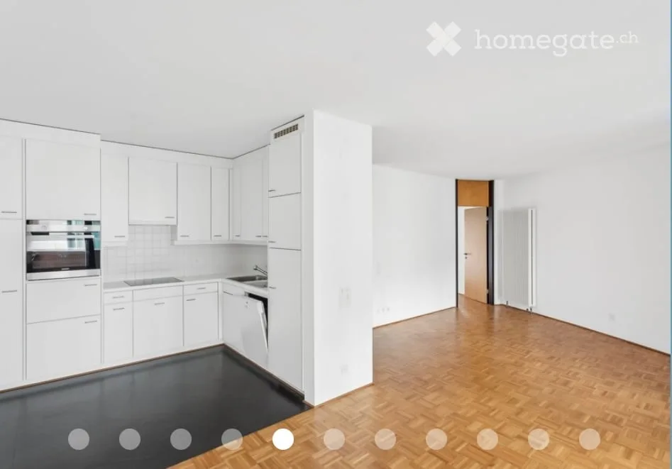 Wohnung mit 3.5 Zimmern und Seeblick in Paradiso