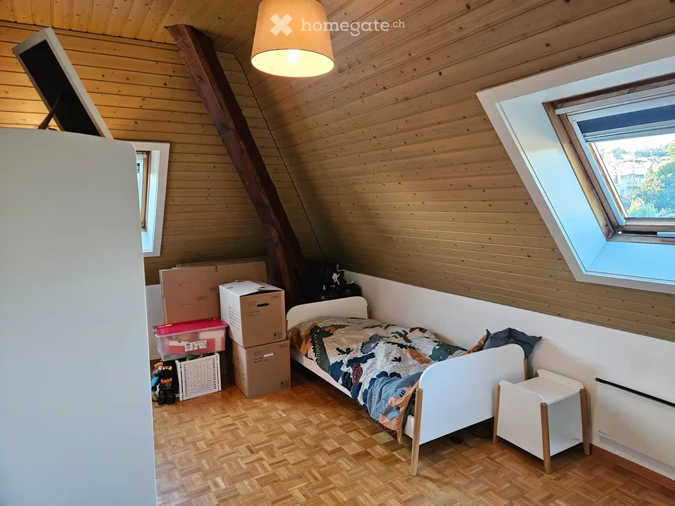 Schönes Appartement 4.5 Zimmer (100m2) mit Blick auf den See, nahe Bahnhof – Foto 3 von 4